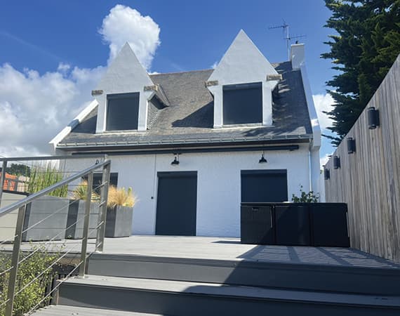 Ravalement façade après